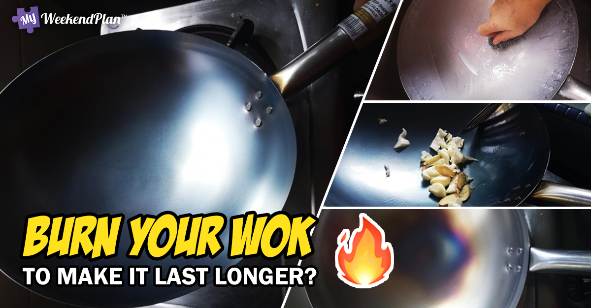 BURN YOUR WOK to make it last longer You wont believe this hack