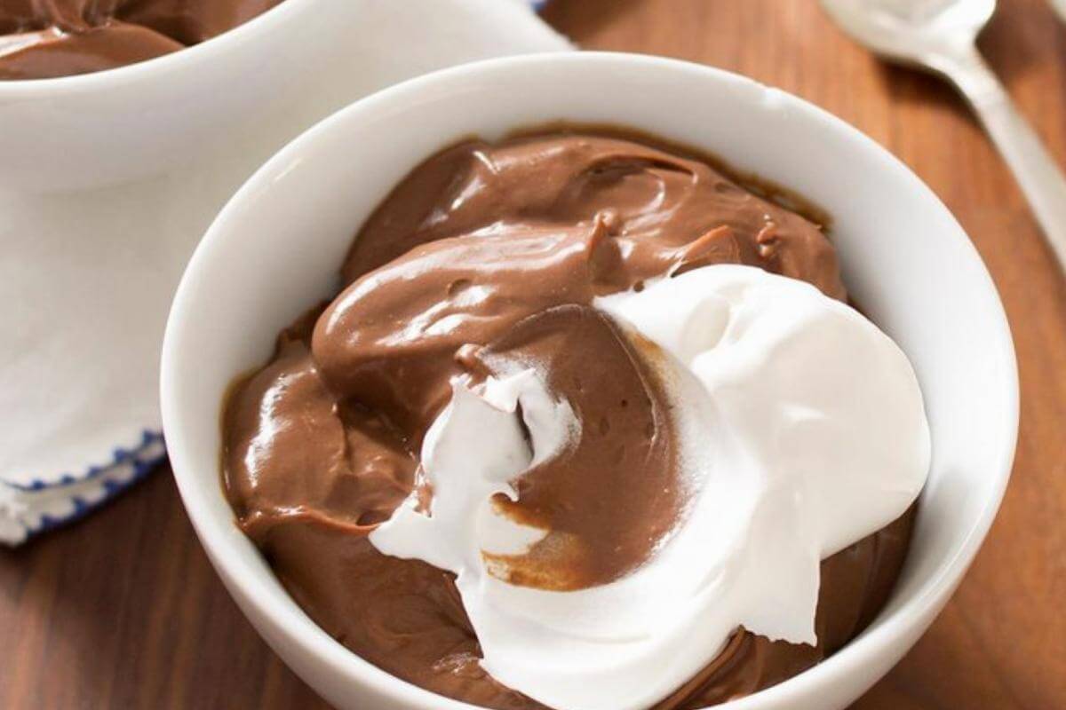 Dark Chocolate Pudding 1