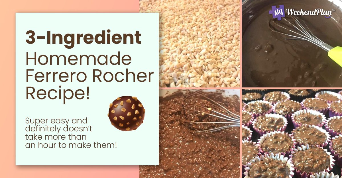 Ingredient Homemade Ferrero Rocher Recipe
