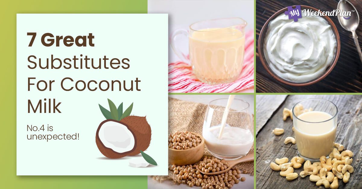 Great Substitutes For Coconut Milk