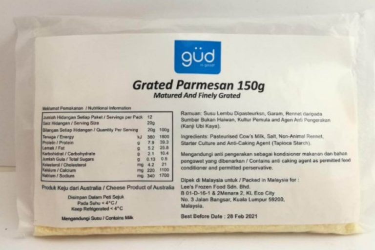 Top 10 Parmesan Cheese in Malaysia Price Included
