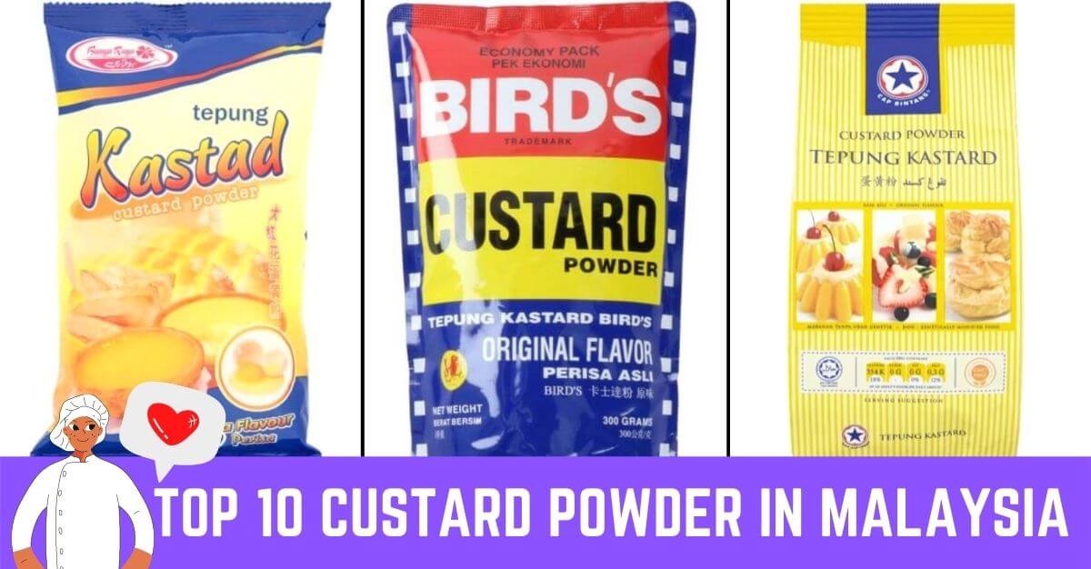 Top 10 Custard Powder In Malaysia Best Custard Powder