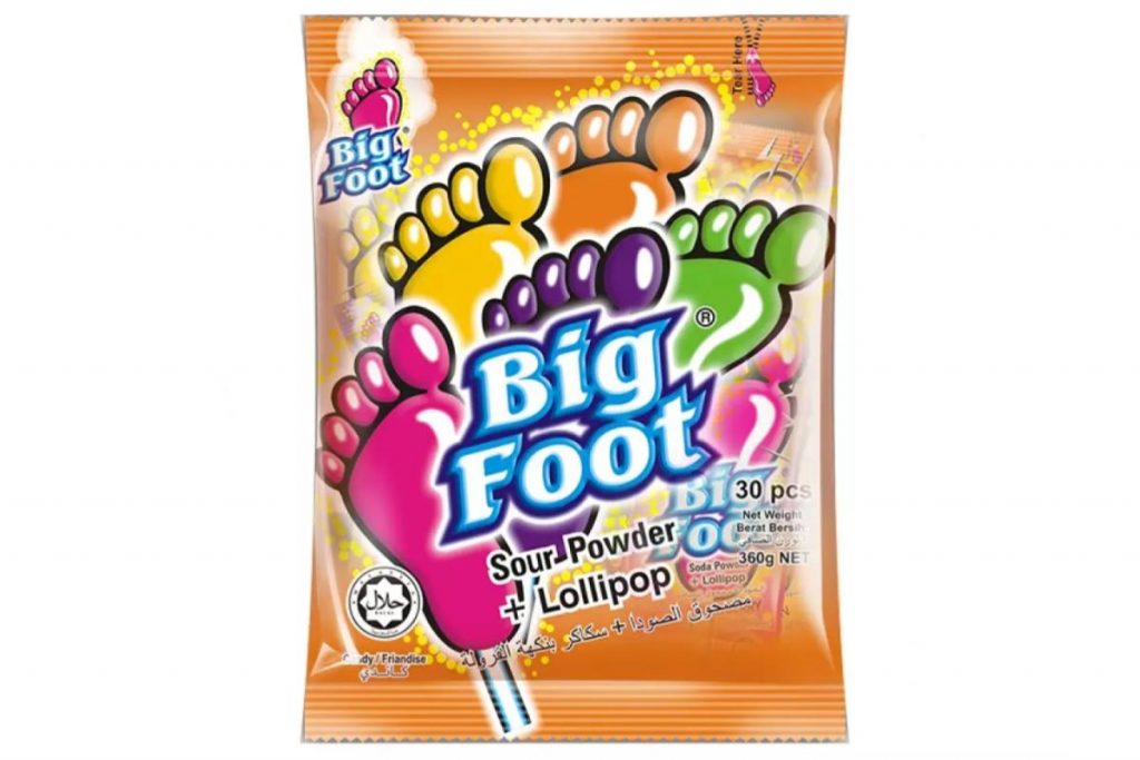 Big Foot Sour Lollipop