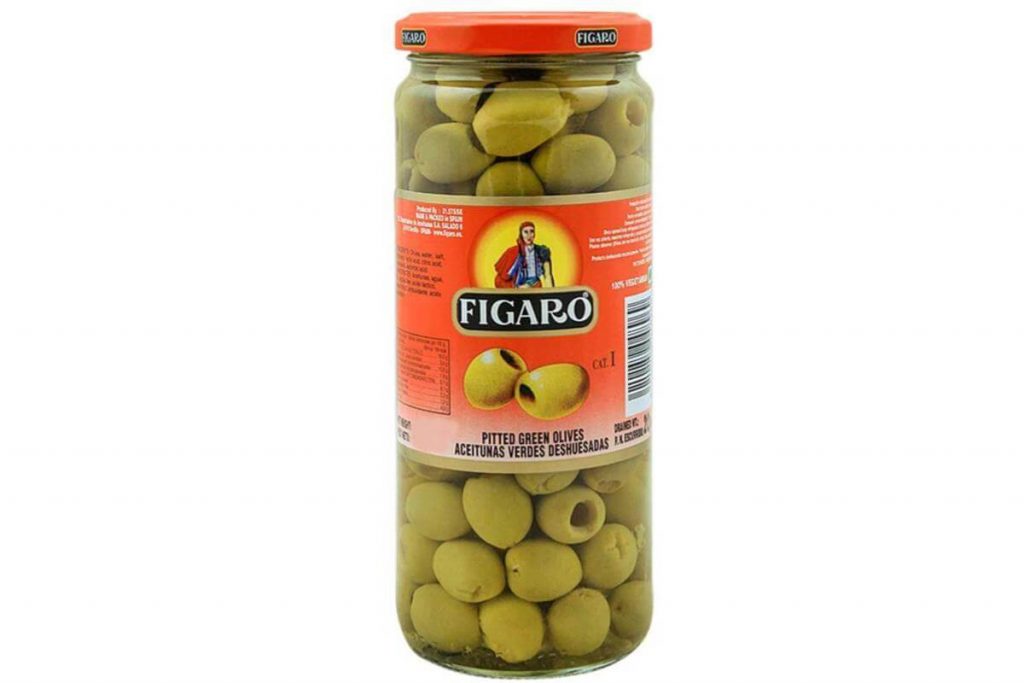Figaro Pitted Green Olives