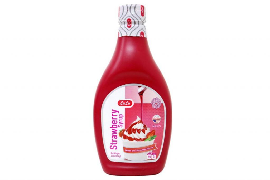 Lulu Strawberry Syrup