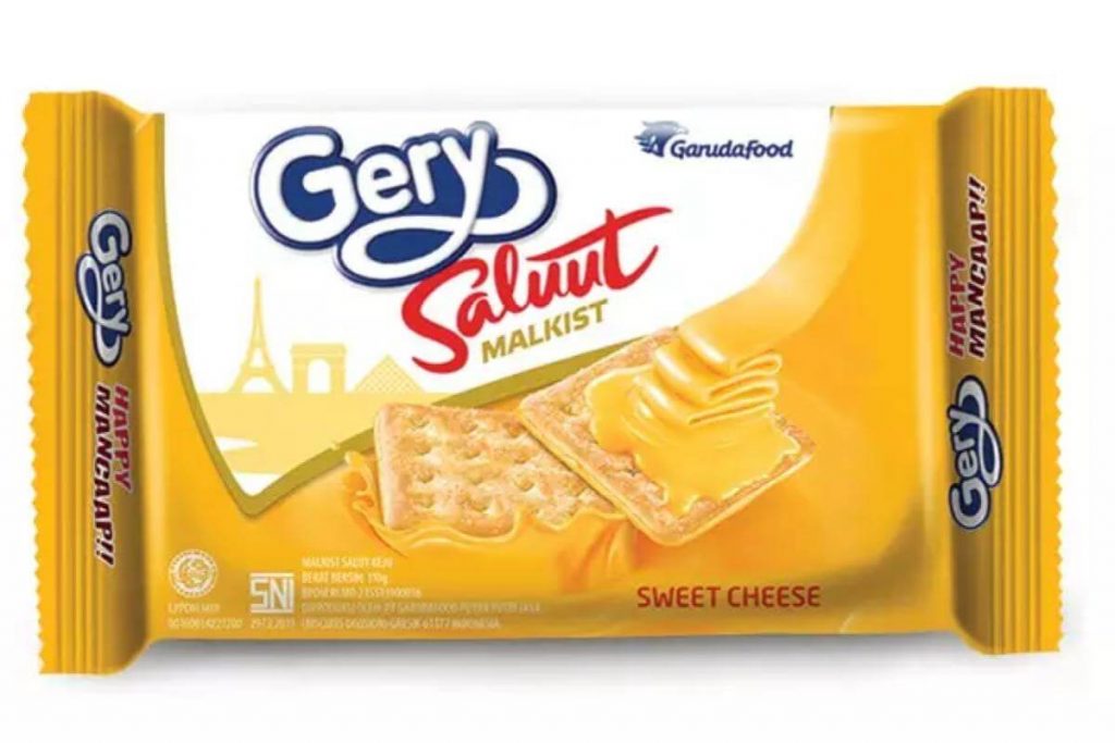 Gery Saluut Malkist Sweet Cheese Cracker