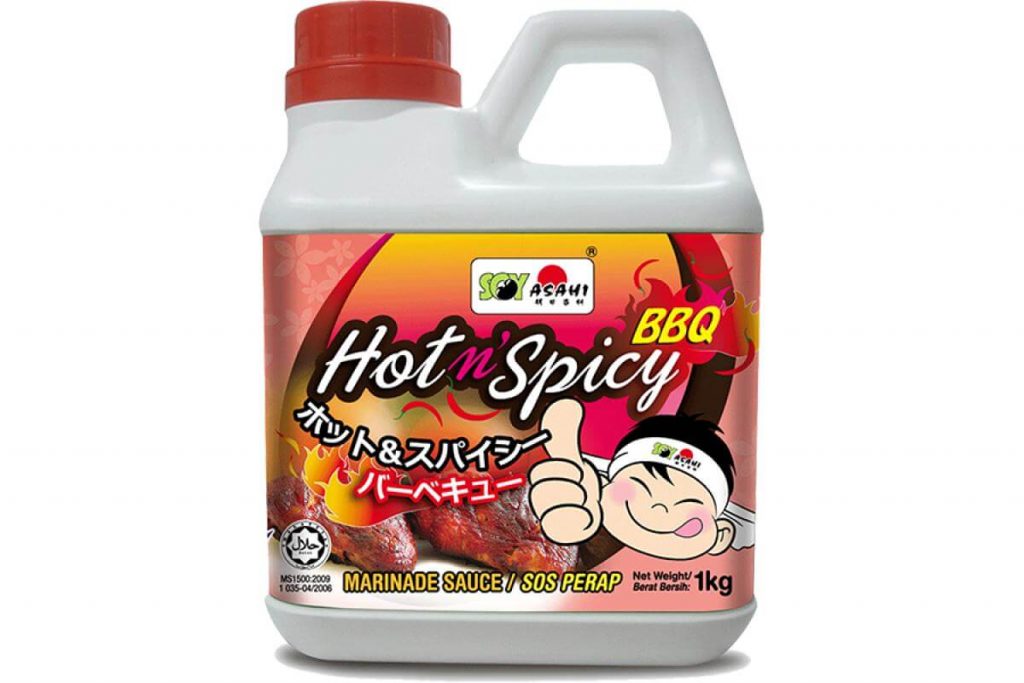 Soy Asahi Hot and Spicy Bbq Marinade Sauce
