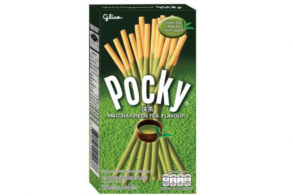 Glico Pocky Matcha Green Tea Flavour Biscuit Sticks g