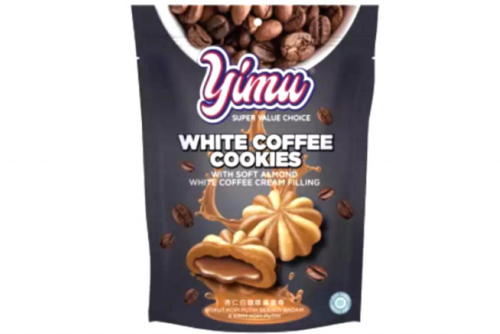 Yimu Premium Cookies g White Coffee flavor