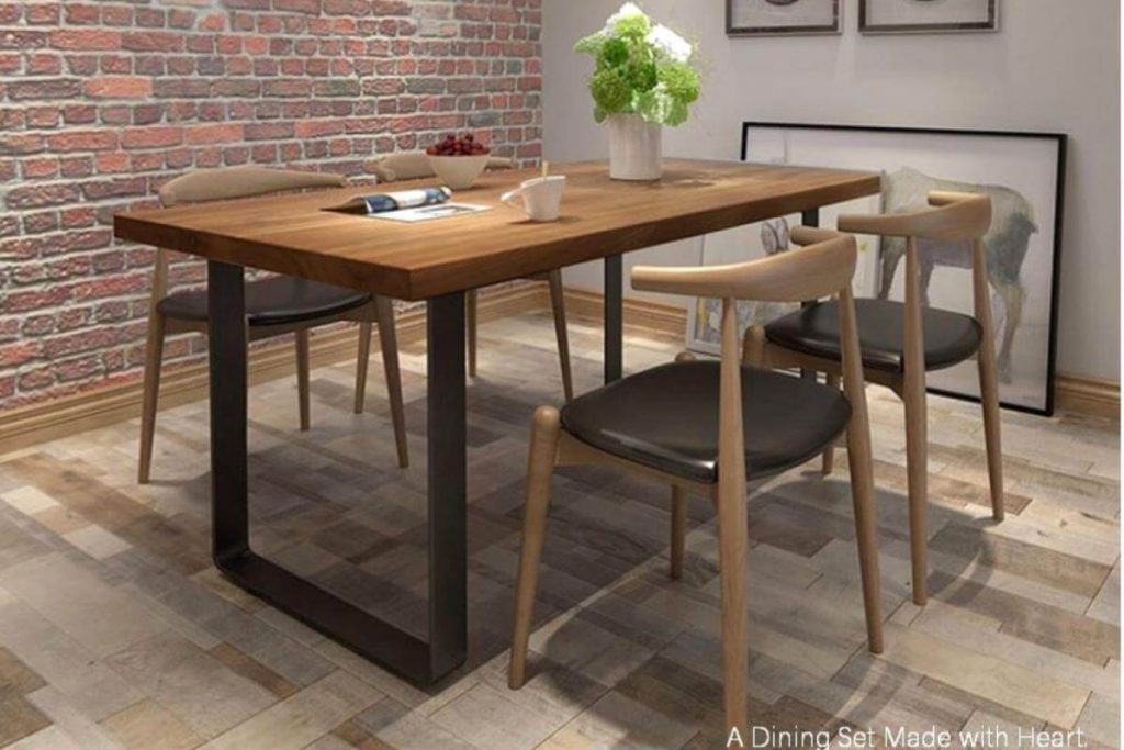 Nazis Solid Wood Dining Table