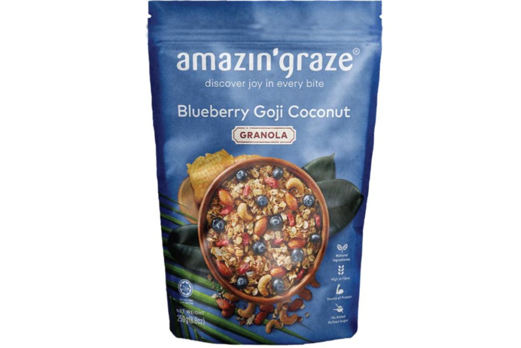 Amazin Graze Blueberry Goji Coconut Granola