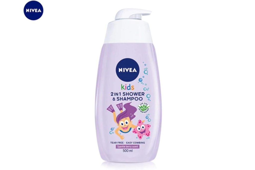 NIVEA BABY Kids in Shower Shampoo Sparkle Berry