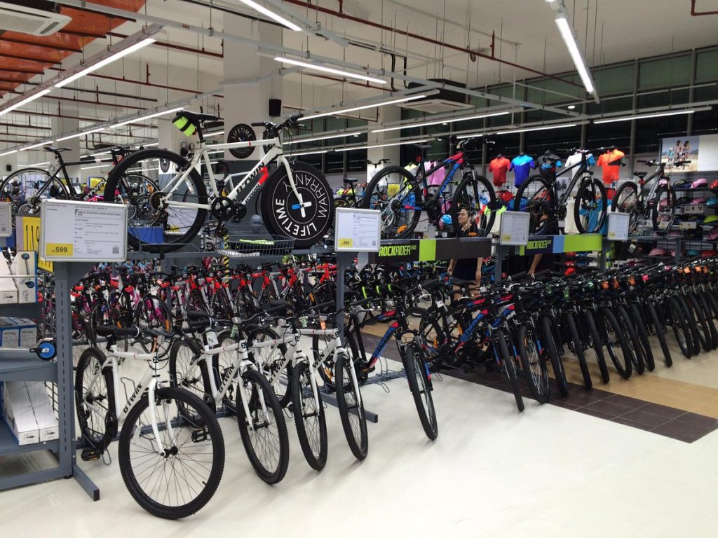 Decathlon Sri Damansara bicycle shop
