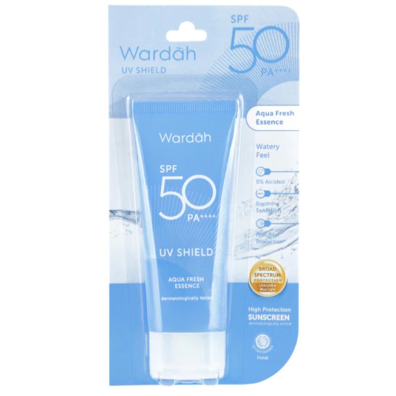Wardah-UV-Shield-Aqua-Fresh-Essence-Sunscreen-SPF