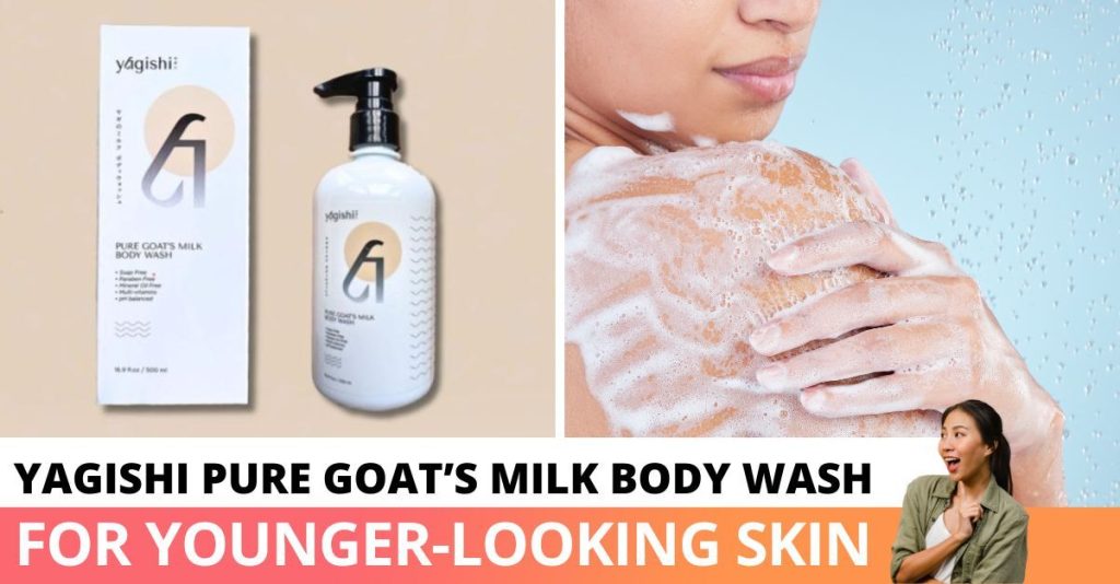 Yagishi Pure Goat’s Milk Body Wash For YoungerLooking Skin